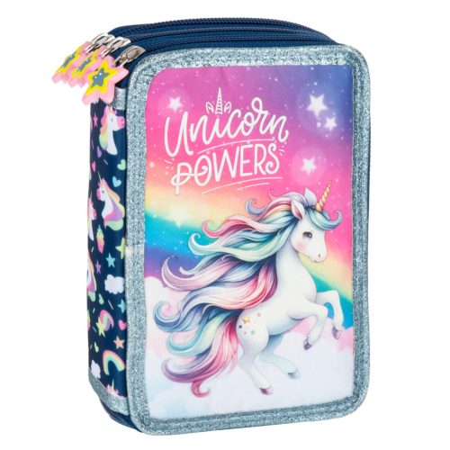 Unikornis tolltartó, 3 emeletes, töltött, JR16, Unicorn Powers