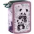 Pandás tolltartó, 3 emeletes, töltött, PA11, két panda