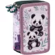 Pandás tolltartó, 3 emeletes, töltött, PA11, két panda