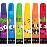 Filctoll készlet, 6 db-os, illatos, Kidea