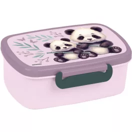 Pandás uzsonnás doboz, PA11, két panda