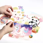 Matricás figurakészítő szett, állatok, Kidea