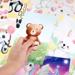 Matricás figurakészítő szett, állatok, Kidea