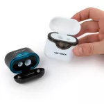 Kétlyukú, tartályos hegyező, Airpods designnal, kétféle, Kidea