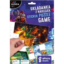 Magic matricás puzzle, fiús, Kidea