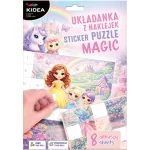 Magic matricás puzzle, lányos, Kidea