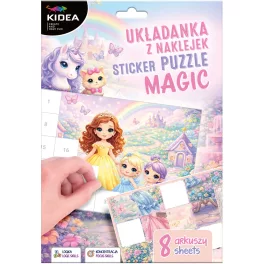 Magic matricás puzzle, lányos, Kidea