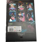 Képkarcoló szett, 6 lapos, balerina, Kidea