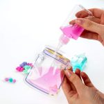 Kidea gél kulcstartó készítő készlet díszekkel