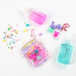 Kidea gél kulcstartó készítő készlet díszekkel