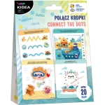 Foglalkoztatókészlet: Kösd össze a pontokat! 20 lap/szett, Kidea