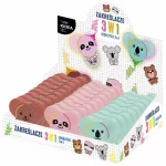 Szövegkiemelő, 3 az 1-ben, 3 féle állatmintával, Kidea