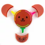 Szövegkiemelő, 3 az 1-ben, 3 féle állatmintával, Kidea