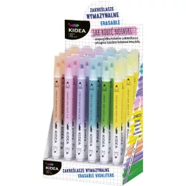 Szövegkiemelő, 1 db-os, törlő véggel, Kidea