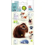 The Secret Life of Pets matrica, 8x12cm, 5 lap/csomag