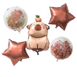 Kapibara fólia lufik, 5 db/szett