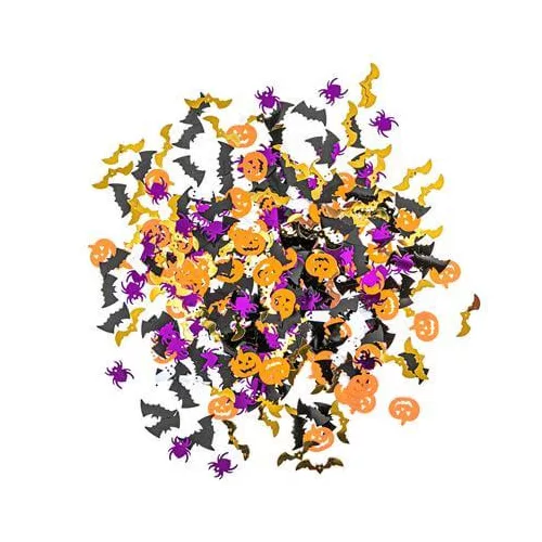 Halloween konfetti, flitter, 30g