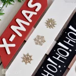 Fa formák, hópehely, 45 db/szett