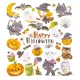 Matrica, halloween, 15x17cm