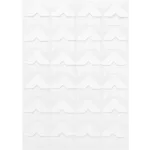 Fotósarok, öntapadós, 2x2cm-es, 48 db-os, fehér