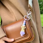 Csináld magad kulcstartó, 9 db-os készlet, Lavender Bear