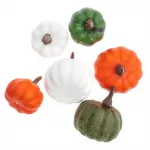 Dekorációs alapanyagok, mini tökök, 6 dbcsomag