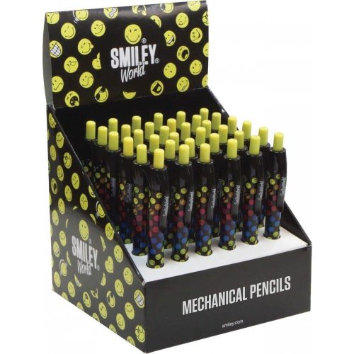 Smiley, emoji töltőceruza, mechanikus ceruza 0,5mm, 1 db