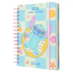 Stitch határidőnapló, heti tervező, A/5, 2026