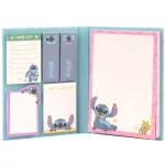 Stitch jegyzettömb, post-it tömbökkel, jelölőcímkékkel, Tropical