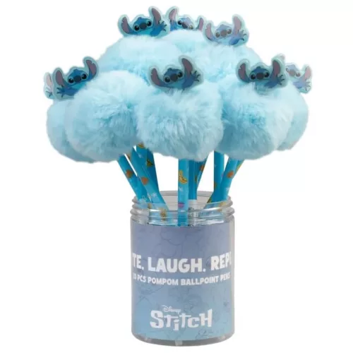 Stitch golyóstoll pomponnal