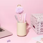 Pusheen cicás golyóstoll pomponnal