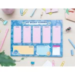 Stitch jegyzettömb, heti tervező tömb, A/4