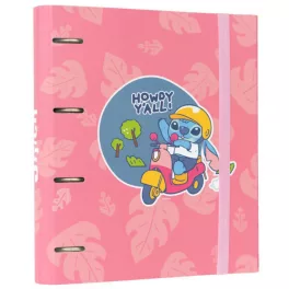 Stitch gyűrűskönyv A/4, 4 gyűrűs