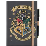 Harry Potter notesz tollal, A/5, pontozott lapok, 96 lapos, Hogwarts