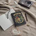 Harry Potter notesz tollal, A/5, pontozott lapok, 96 lapos, Hogwarts
