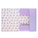 Pusheen cicás füzetbox A/4, Moments, lila