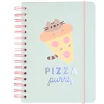 Pusheen cicás bullet journal, napló, A/5, 90 lapos, Foodie Collection