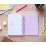 Pusheen cicás bullet journal, napló, A/5, 90 lapos, Foodie Collection