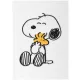 Snoopy bullet journal napló plüss borítóval, A/5, Snoopy Lazy Days
