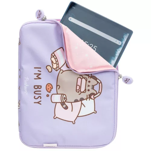 Pusheen cicás tablettartó, 19x27x3cm, Moments