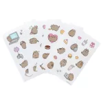 Pusheen cicás matrica, 4 ív (laptophoz, okostelefonhoz, tablethez)
