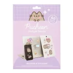 Pusheen cicás matrica, 4 ív (laptophoz, okostelefonhoz, tablethez)
