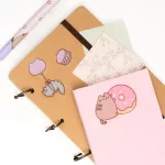 Pusheen cicás matrica, 4 ív (laptophoz, okostelefonhoz, tablethez)