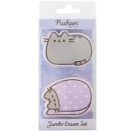 Pusheen cicás radír, 2 db/doboz, Moments, lila