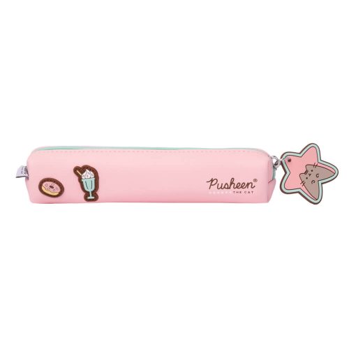 Pusheen cicás tolltartó, beledobálós, 20x4x4cm, Rose Collection