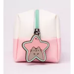 Pusheen cicás tolltartó, neszeszer, beledobálós, szögletes, 20x9x8cm, Rose Collection