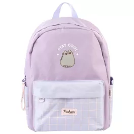 Pusheen cicás hátizsák, 42x29x20cm, Moments, lila