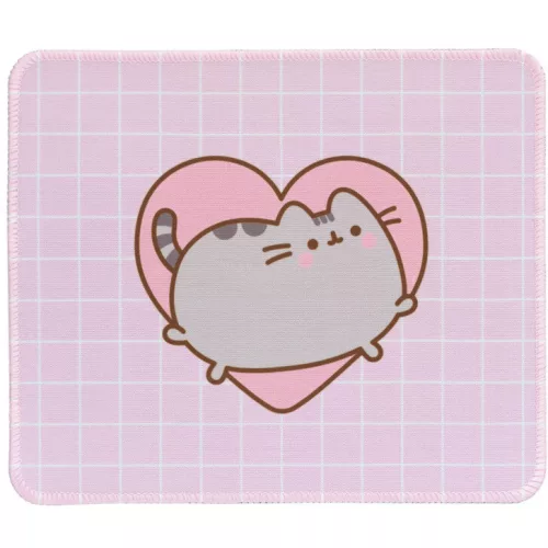 Pusheen cicás egér alátét, gamer egérpad, 23,5x9cm, Moments