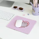 Pusheen cicás egér alátét, gamer egérpad, 23,5x9cm, Moments