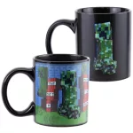 Minecraft hőre változó mintájú kerámia bögre, 300ml